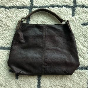 Lucky Brand real leather hobo